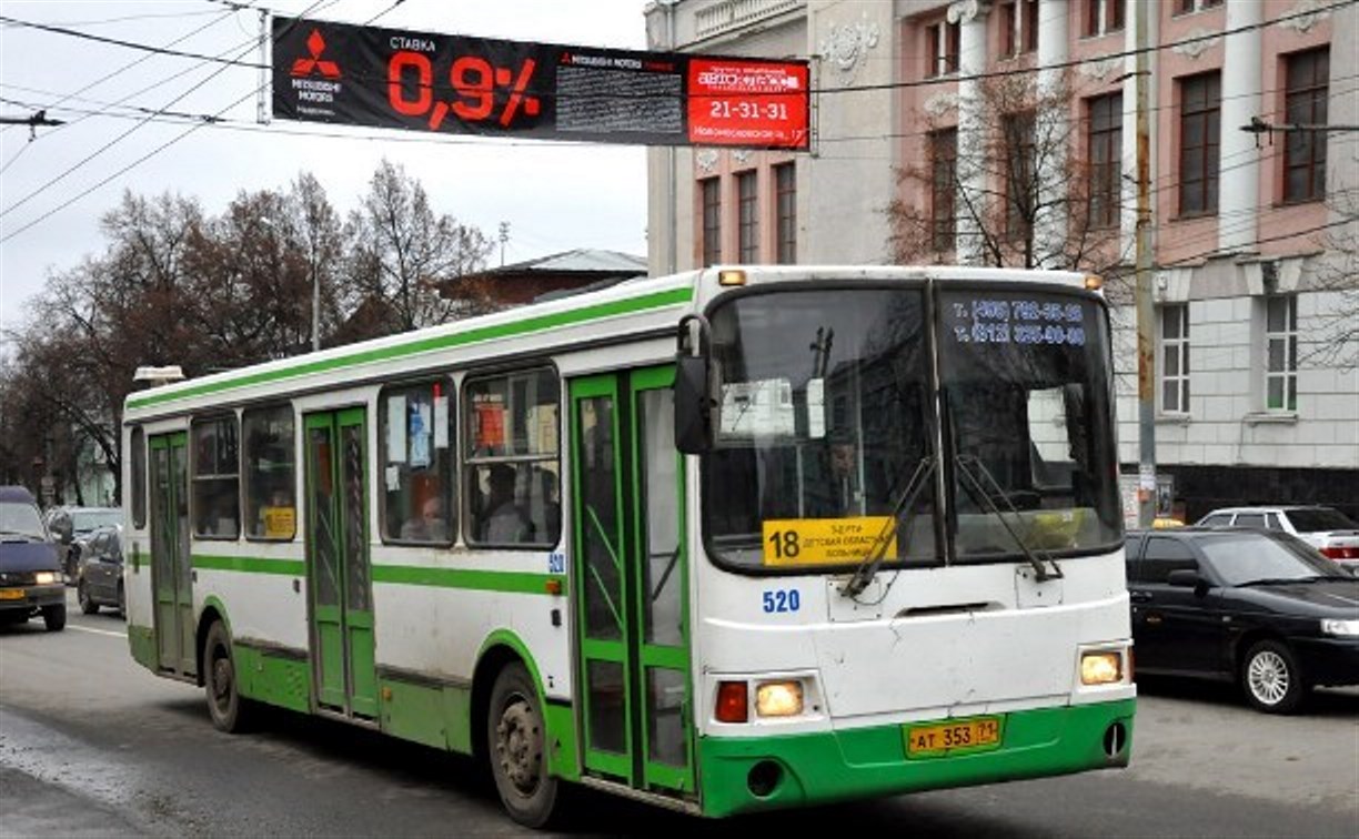 С 1 января в Туле изменятся маршруты общественного транспорта 