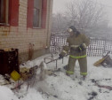 В Ясногорском районе на пожаре пострадал человек