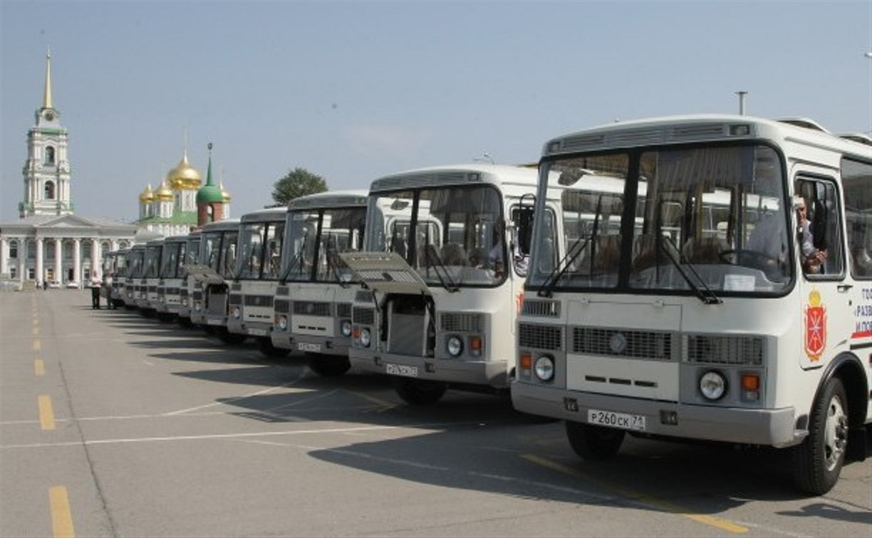 В Тульской области закупили 20 новых пригородных автобусов
