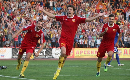 Тульский «Арсенал» одержал крупную победу над румынским клубом