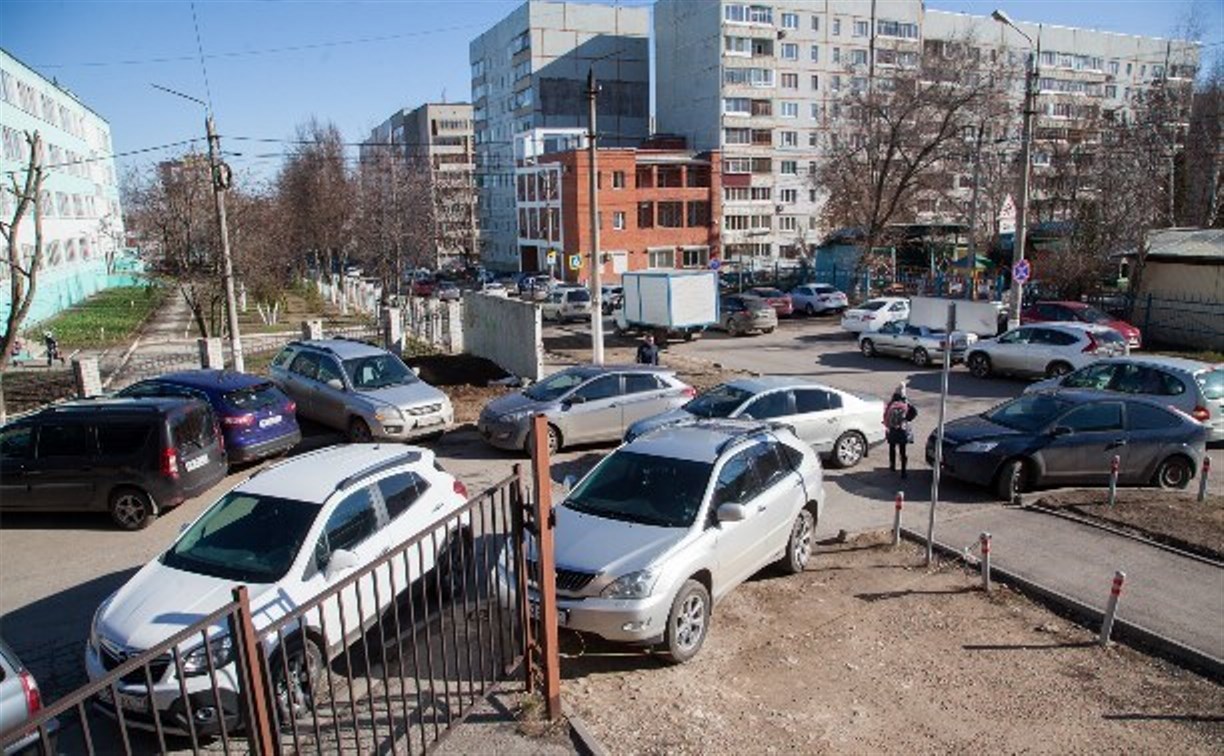 Туляки будут платить 30 рублей за час на городской платной парковке 