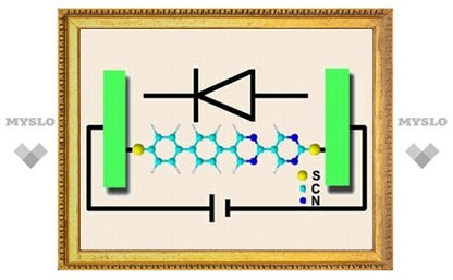 Физики создали диод из одной молекулы
