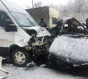 Под Тулой в серьезное ДТП попал пассажирский автобус