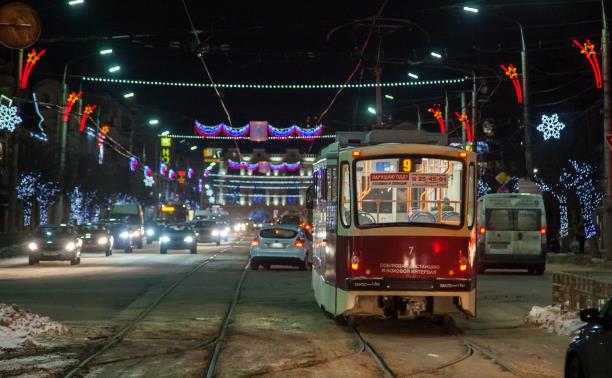 Как в Туле будет ходить общественный транспорт в новогоднюю ночь 