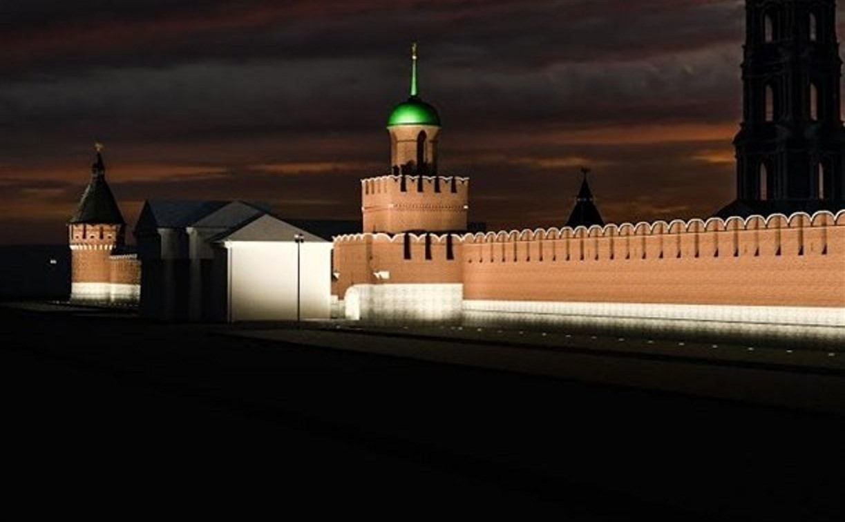 28 марта на час отключат подсветку Тульского кремля