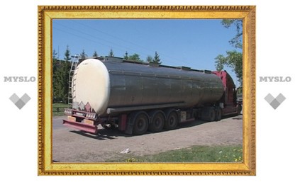 В Тульской области задержана цистерна с 40 тоннами спирта
