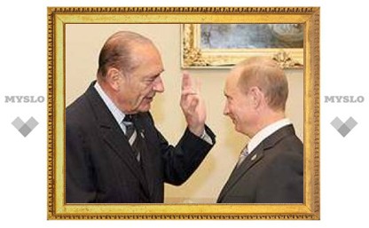 Жак Ширак отложил мартовский визит к Путину