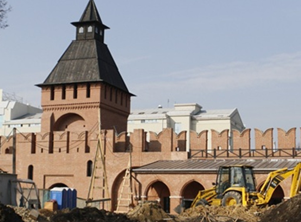Тульский кремль частично закроют для посещения до сентября 2014 года 