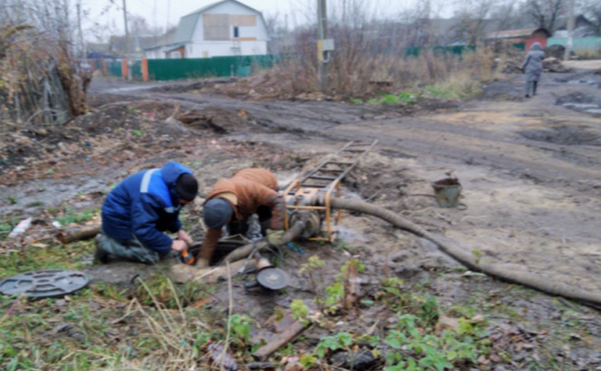 На восстановление водоснабжения в Кимовске ушло около четырех часов