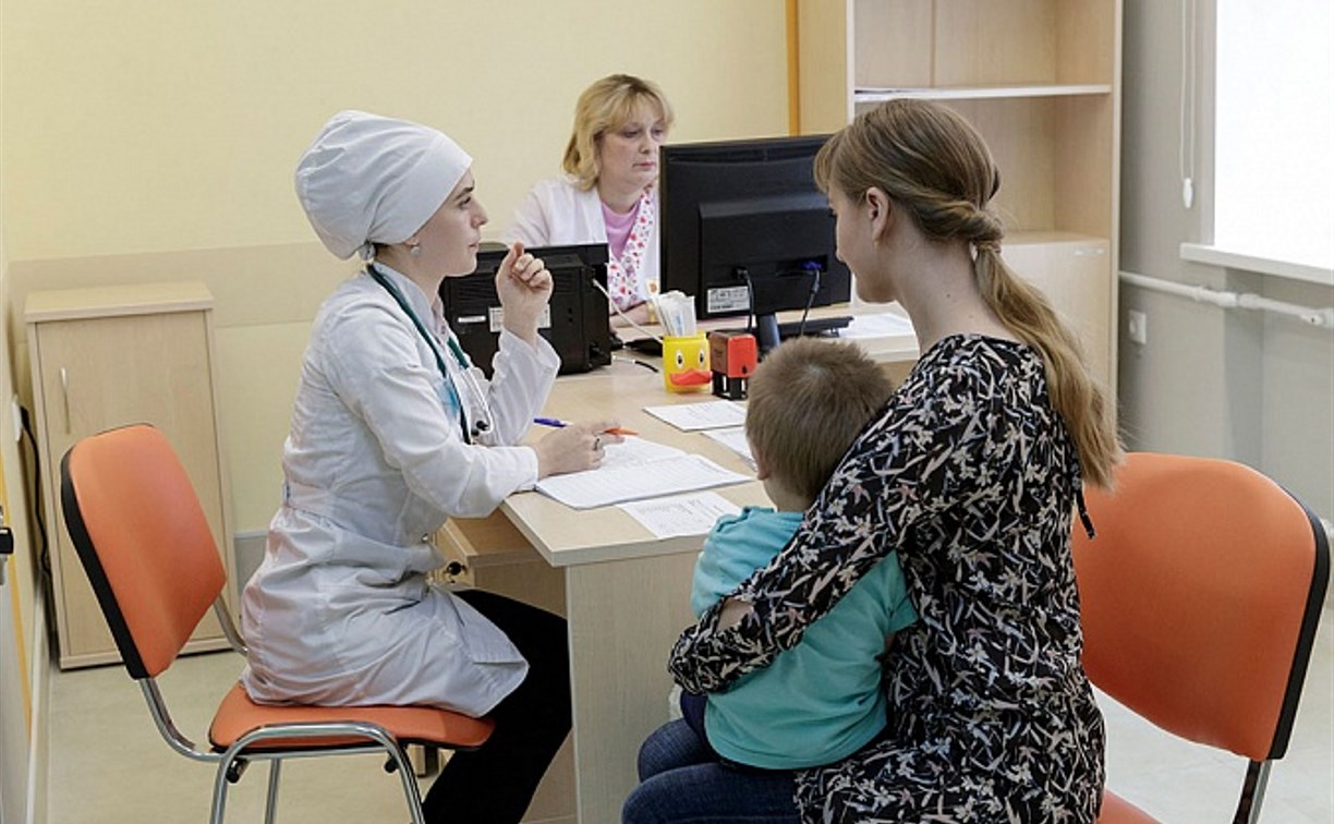 До конца 2019 года в каждой детской поликлинике Тульской области появится отделение «Здоровое детство»