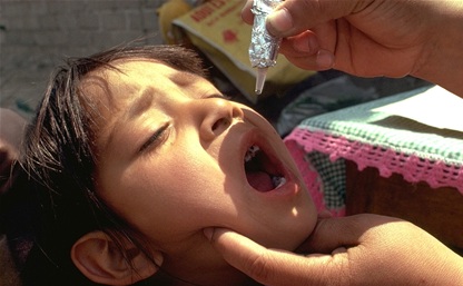 Перед поездкой в Израиль рекомендуется прививка от полиомиелита