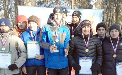 В Алексине прошла лыжная гонка памяти Курбатова