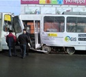В Туле произошло массовое ДТП с участием двух трамваев 