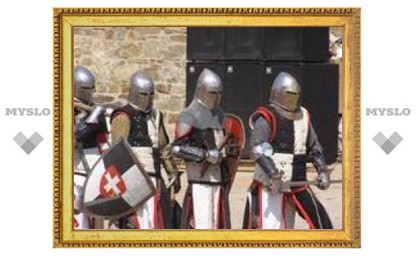 В Туле сразились средневековые рыцари