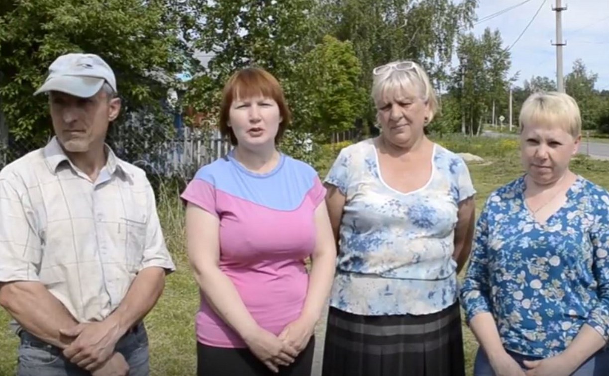 Жители улицы Радбужской в Алексине записали видеообращение к губернатору