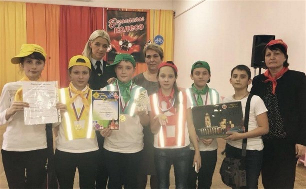 Тульские школьники соревновались в знании ПДД