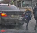 «Накажи автохама»: в Туле девочка-пешеход обиделась на водителя BMW