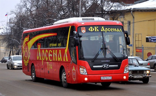Тульский «Арсенал» любезно предоставил свой автобус «Мордовии»