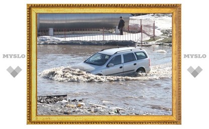 Центральный район Тулы затопило