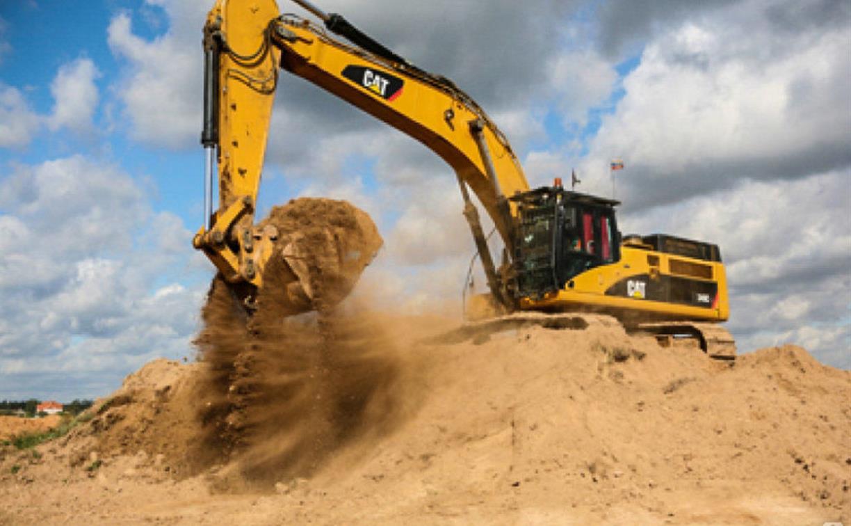 В Щекинском районе незаконно добывали песок: сумма ущерба превысила 30 млн рублей