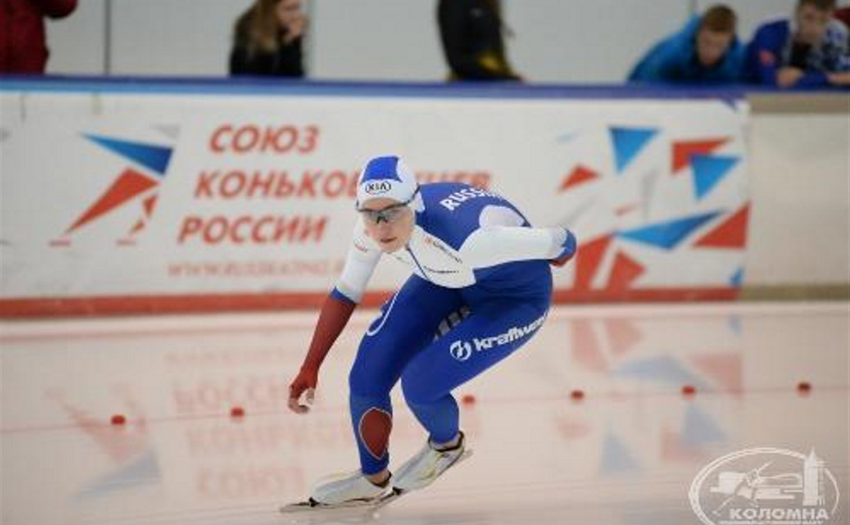 Тульские конькобежцы вошли в десятку сильнейших на старте Кубка России