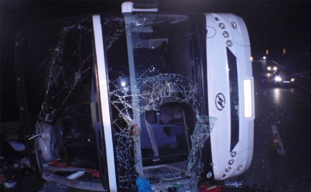 МВД РФ: ДТП с автобусом «Москва-Ереван» произошло из-за уснувшего за рулем водителя 