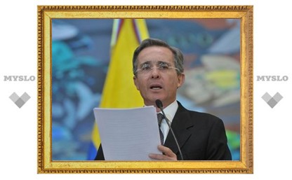 Президент Колумбии заболел "свиным" гриппом