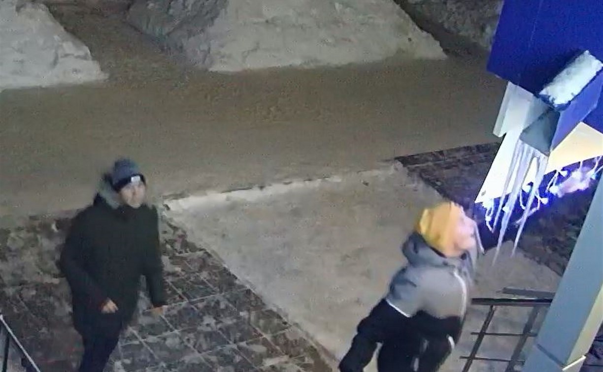 В Щекино камера наблюдения сняла «новогодних» вандалов