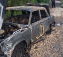 В Туле рано утром сгорел автомобиль 
