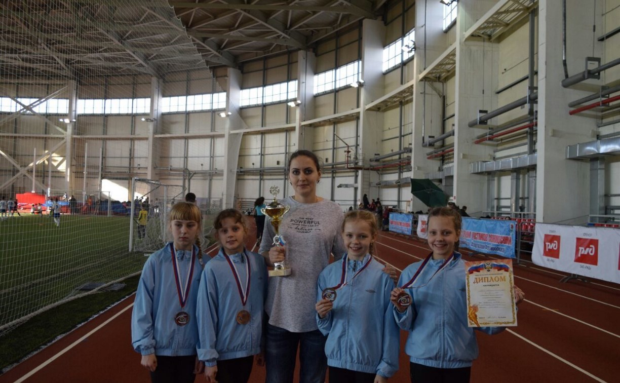 Юные туляки завоевали шесть медалей на «Шиповке юных»