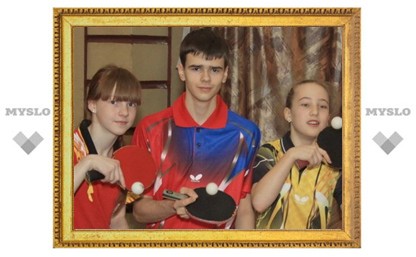 Юные туляки выиграли Кубок России по настольному теннису