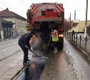В Туле ведутся работы по аварийно-восстановительному ремонту дорог