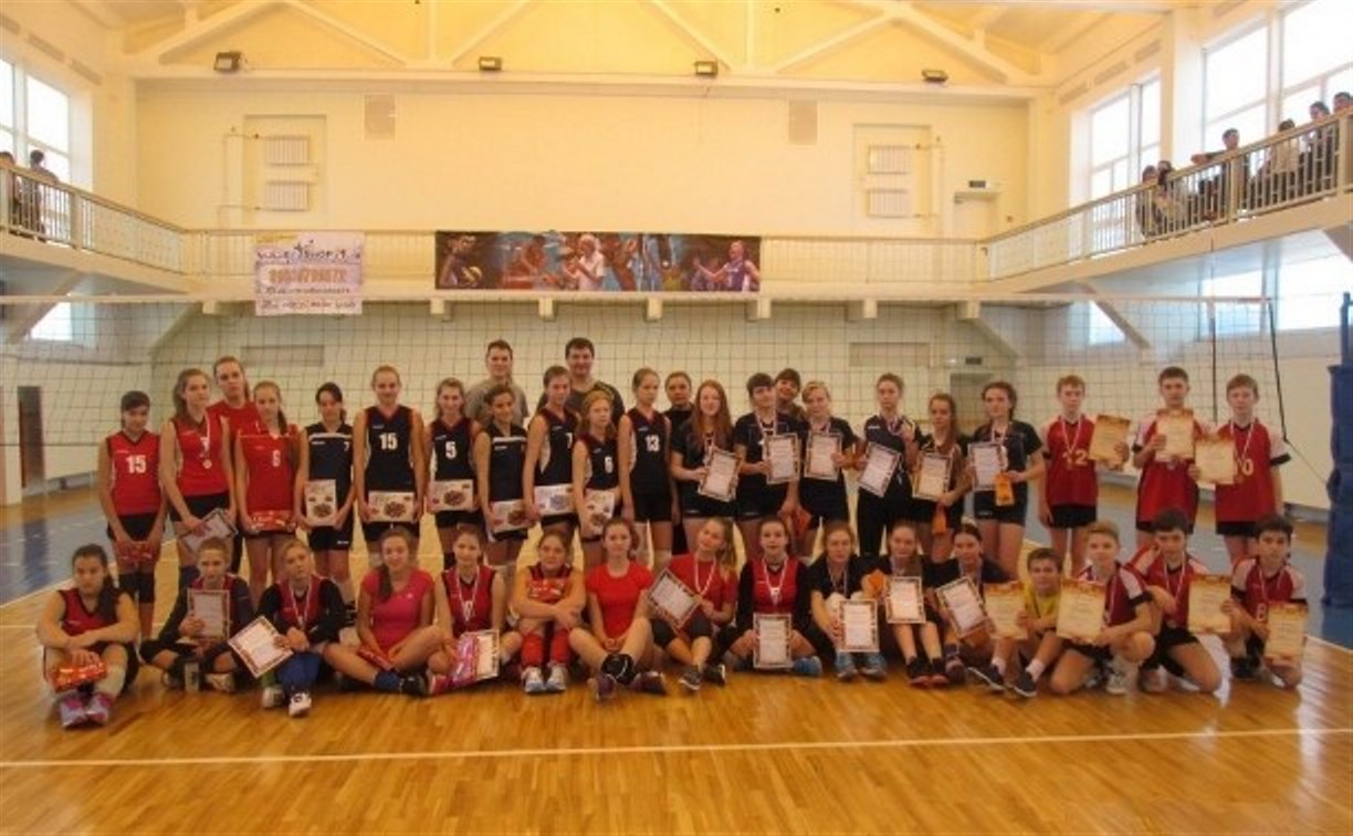 В Туле прошёл детский Рождественский турнир по волейболу