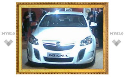 Появилась первая фотография Opel Insignia