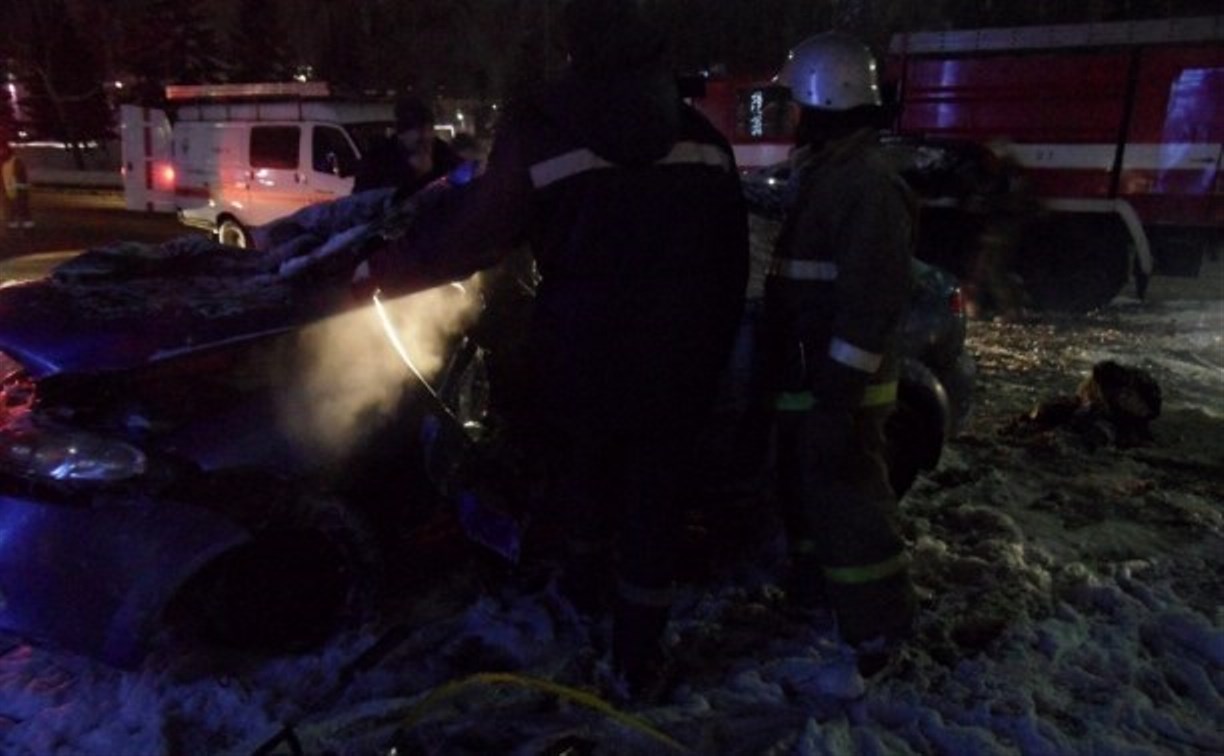 Водитель «Шевроле», разбивший машину возле кремля, был пьян