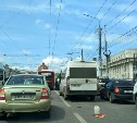 ДТП на ул. Советской в Туле спровоцировало огромную пробку