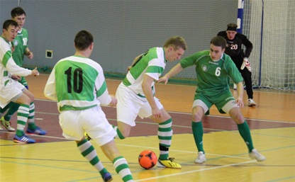 В Туле прошли матчи плей-офф по мини-футболу среди любителей
