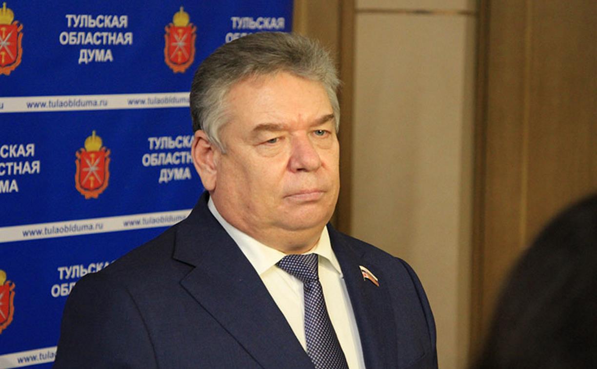 Николай Воробьев стал председателем Тульской областной Думы