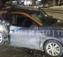 Ночью в Туле пьяный водитель каршеринга врезался в столб: один человек погиб