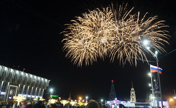 Большой фоторепортаж:   В Туле завершились новогодние гулянья