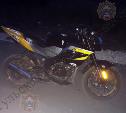 В Киреевском районе пьяный мотоциклист сбил девушку