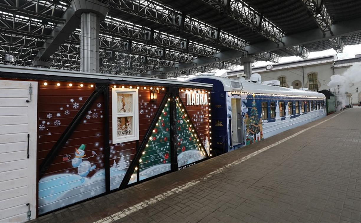 Сказочный поезд Деда Мороза посетит Тулу