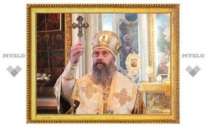 В Туле митрополит Алексий освятил новую колокольню