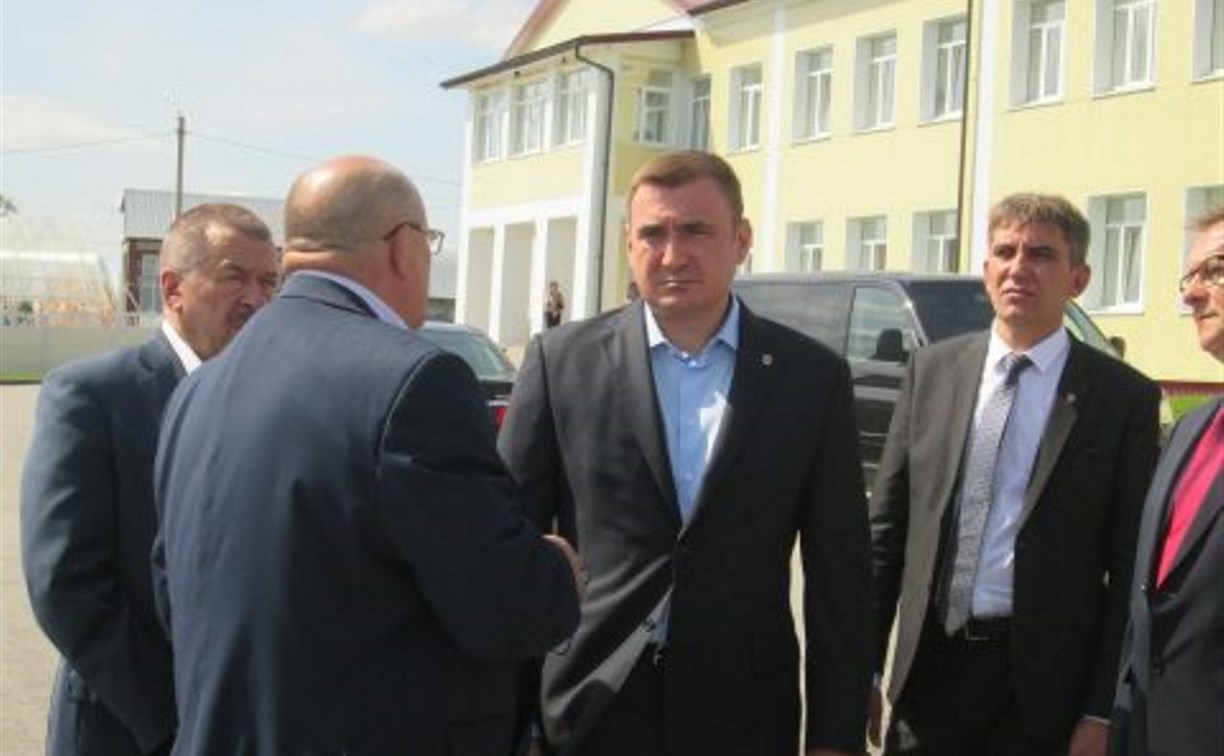Алексей Дюмин с рабочим визитом посетил Киреевский район