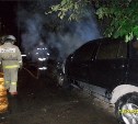 Ночью в Тульской области сгорели три машины