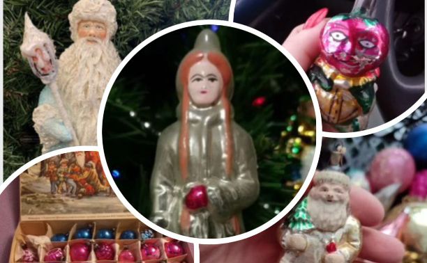 Советские ёлочные игрушки оценили в миллионы рублей: вот что продают на «Авито»