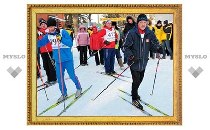 В Туле стартовал лыжный забег «Хомяковская лыжня»