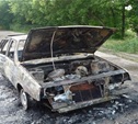 В Богородицке девять пожарных тушили «девятку»