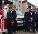 «Полицейский Дед Мороз» побывал в Новомосковском детском доме