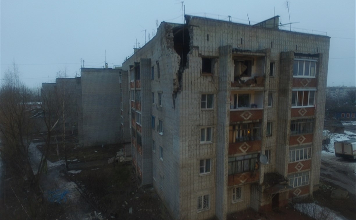 Жители поврежденного от взрыва дома в Ясногорске получат компенсации